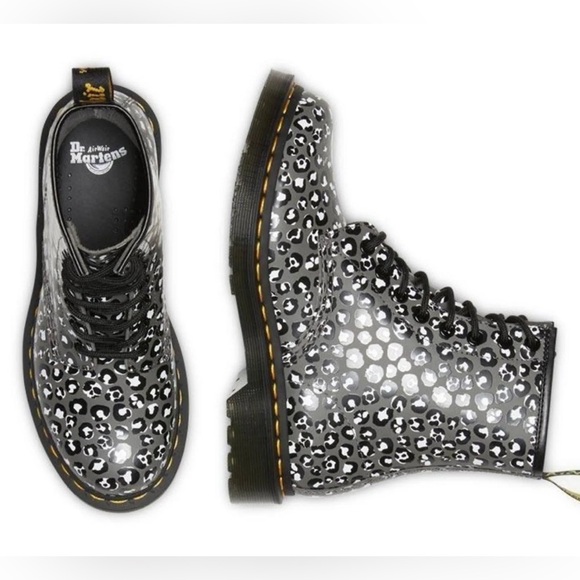 Dr. Martens Shoes - New Dr Martens Women's 1460 8 Eye Boot Size 7 in Leopard